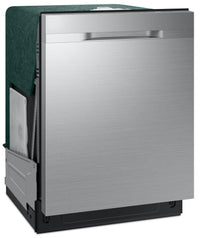 Samsung 24" 48 dBA 5500 Series Top-Control Dishwasher with Third Rack - DW80DG5500SRAA | Lave-vaisselle Samsung de série 5500 de 24 po et de 48 dBA avec commandes sur le dessus et 3e panier - DW80DG5500SRAA | DW80DG55