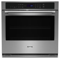 Maytag 4.3 Cu. Ft. Single Wall Oven with Air Fry and Basket - MOES6027LZ 