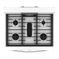 Whirlpool 5 Cu. Ft. Gas Range with Air Fry and Self-Clean - White - WFGS5030RW | Cuisinière à gaz Whirlpool de 5 pi³ avec friture à air et autonettoyage - blanche - WFGS5030RW | WFGS50RW