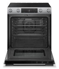 Bosch 30" 5.8 Cu. Ft. 100 Series Electric Range with Rapid Preheat and Air Fry - Stainless Steel - HEF1050MC | Cuisinière électrique Bosch série 100 de 5,8 pi3 et de 30 po avec préchauffage rapide et friture à air - acier inoxydable - HEF1050MC | HEF105MC