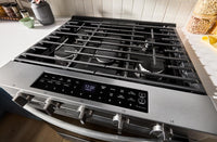 Whirlpool 5 Cu. Ft. Gas Range with Air Fry and SpeedHeat™ Burner - Stainless Steel - WSGS7530RZ | Cuisinière à gaz Whirlpool de 5 pi3 avec friture à air et brûleur SpeedHeatMC - acier inoxydable - WSGS7530RZ | WSGS753Z