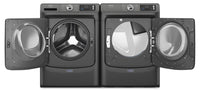 Maytag 5.8 Cu. Ft. Pet Pro Smart Front-Load Washer and 7.4 Cu. Ft. Gas Dryer - Volcano Black | Laveuse intelligente à chargement frontal Pet Pro de 5,8 pi3 et sécheuse à gaz de 7,4 pi3 de Maytag – noir volcan | MAFL702U