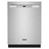 Maytag Front-Control Dishwasher with Dual Power Filtration - MDB4949SKZ - Dishwasher in Fingerprint Resistant Stainless Steel