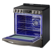 LG 6.3 Cu. Ft. Smart Electric Range with Air Fry - LSEL6333D 