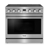 Thor Kitchen 6 Cu. Ft. Professional Electric Range - ARE36 | Cuisinière électrique professionnelle Thor Kitchen de 6 pi³ - ARE36 | ARE360SS