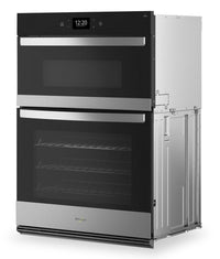 Whirlpool 6.4 Cu. Ft. Smart Combination Wall Oven with Air Fry - WOEC7030PZ | Four mural combiné intelligent Whirlpool de 6,4 pi³ avec friture à air chaud AirFry - WOEC7030PZ | WOEC703Z