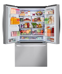 LG 26 Cu. Ft. Smart Counter-Depth MAX™ Refrigerator with Dual Ice Makers - LRFXC2606S 