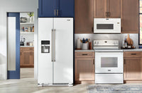 Maytag 36" 25 Cu. Ft. Side-by-Side Refrigerator - White - MRSF4036PW | Réfrigérateur Maytag de 25 pi³ et de 36 po à compartiments juxtaposés - blanc - MRSF4036PW | MRSF40PW
