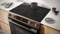 Bosch 30" 5.8 Cu. Ft. 100 Series Electric Range with Rapid Preheat and Air Fry - Stainless Steel - HEF1050MC | Cuisinière électrique Bosch série 100 de 5,8 pi3 et de 30 po avec préchauffage rapide et friture à air - acier inoxydable - HEF1050MC | HEF105MC