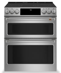 Cafe 6.7 Cu. Ft. Smart Electric Range with True European Convection - Stainless Steel - CCES750P2MS1 | Cuisinière intelligente électrique Café de 6,7 pi³ avec convection européenne véritable - acier inox…