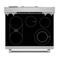 Maytag 5.3 Cu. Ft. Smart Electric Range with Air Fry and Indoor Grill - Stainless Steel - YMFES8030RZ | Cuisinière intelligente électrique Maytag de 5,3 pi³ avec friture à air et gril pour l’intérieur - acier inoxydable - YMFES8030RZ | YMFES8RZ
