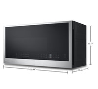 LG 2 Cu. Ft. Smart Over-the-Range Microwave - MVEL2033F 