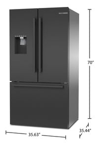 Bosch 26 Cu. Ft. 500 Series French-Door Refrigerator - B36FD50SNB 