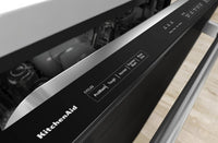 KitchenAid 39 dB Top-Control Dishwasher with Third Level - KDTE204KBS - Dishwasher in Black Stainless Steel with PrintShield™ Finish