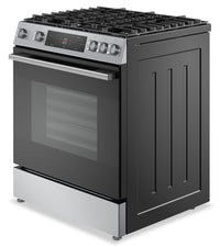 Bosch 30" 5.8 Cu. Ft. 100 Series Gas Range with Rapid Preheat and Air Fry - Stainless Steel - HGF1050MUC | Cuisinière à gaz Bosch série 100 de 5,8 pi3 et de 30 po avec préchauffage rapide et friture à air - acier inoxydable - HGF1050MUC | HGF105MC