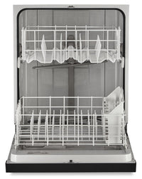 Whirlpool 24" 57 dBA Built-In Front-Control Dishwasher - Black - WDF341PAPB | Lave-vaisselle encastré Whirlpool de 24 po et de 57 dBA avec commandes à l’avant - noir - WDF341PAPB