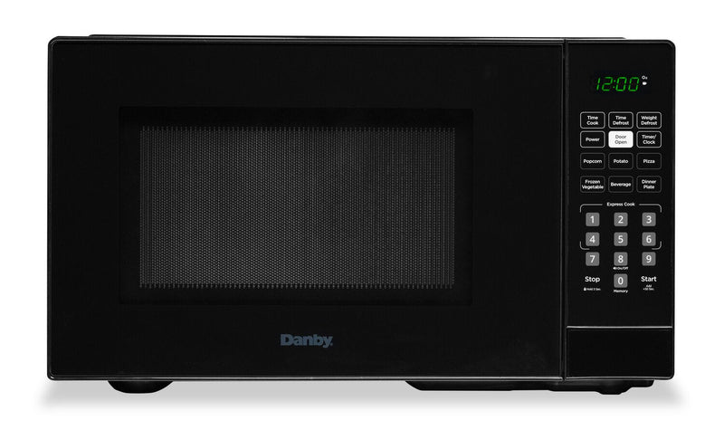 Danby 1.1 Cu. Ft. Countertop Microwave - Black - DBMW1121BBB | Four à micro-ondes de comptoir Danby de 1,1 pi3 - noir - DBMW1121BBB | DBMW11BB