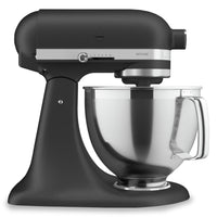 KitchenAid Artisan Series Tilt-Head Stand Mixer with Premium Accessory Pack - KSM195PSBK 