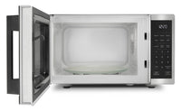 Whirlpool 0.9 Cu. Ft. Countertop Microwave with Steam - WMCS3019RS | Four à micro-ondes de comptoir Whirlpool de 0,9 pi3 avec vapeur - WMCS3019RS | WMCS30RS