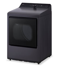 LG 7.3 Cu. Ft. Electric Dryer - Matte Black - DLE8400BE | Sécheuse électrique LG de 7,3 pi³ - noir mat - DLE8400BE