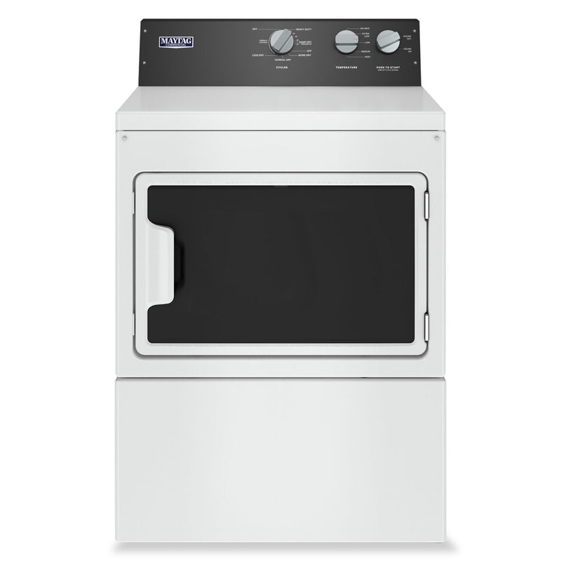 Maytag 7.4 Cu. Ft. Electric Commercial-Grade Residential Dryer - YMEDP586GW 