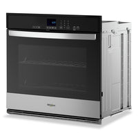 Whirlpool 27" 4.3 Cu. Ft. Electric Single Wall Oven - Stainless Steel - WOES3027LS | Four mural simple électrique Whirlpool de 4,3 pi³ et de 27 po - acier inoxydable - WOES3027LS