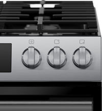 Bosch 30" 5.8 Cu. Ft. 100 Series Gas Range with Rapid Preheat and Air Fry - Stainless Steel - HGF1050MUC | Cuisinière à gaz Bosch série 100 de 5,8 pi3 et de 30 po avec préchauffage rapide et friture à air - acier inoxydable - HGF1050MUC | HGF105MC