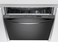 Frigidaire Gallery 24" 47 dBA Built-In Top-Control Dishwasher - Smudge-Proof™ Black Stainless Steel … | Lave-vaisselle encastré Frigidaire Gallery de 24 po et de 47 dBA avec commandes sur le dessus - acie…