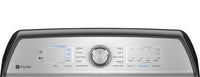 GE Profile 5.8 Cu. Ft. Top-Load Washer and 7.4 Cu. Ft. Electric Dryer - Diamond Grey 