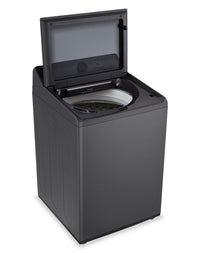 LG 5.8 Cu. Ft. Smart Top-Load Washer with EasyUnload™ and AI Sensing - Platinum Black - WT8200CL | Laveuse intelligente LG à chargement par le haut de 5,8 pi³ avec EasyUnload et détection IA - noir platine - WT8200CL | WT8200CL