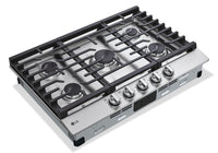 LG 30" Gas Cooktop with UltraHeat™ 20,000 BTU Burner - CBGJ3023S 