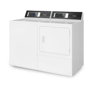 Huebsch 3.2 Cu. Ft. Top-Load Washer and 7 Cu. Ft. Electric Dryer - White 