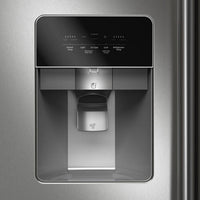 Maytag 36" 25 Cu. Ft. Side-by-Side Refrigerator - Stainless Steel - MRSF4036PZ | Réfrigérateur Maytag de 25 pi³ et de 36 po à compartiments juxtaposés - acier inoxydable - MRSF4036PZ | MRSF403Z