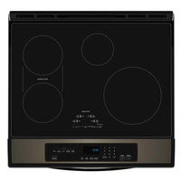 Whirlpool 6.4 Cu. Ft. Induction Range with No Preheat Air Fry - Black Stainless Steel - WSIS5030RV | Cuisinière à induction Whirlpool de 6,4 pi3 avec friture à air sans préchauffage - acier inoxydable noir - WSIS5030RV | WSIS503V