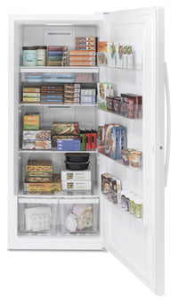 GE 21.3 Cu. Ft. Upright Freezer - FUF21DLRWW 