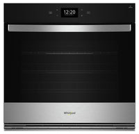 Whirlpool 27" 4.3 Cu. Ft. Electric Single Wall Oven with True Convection - Fingerprint Resistant Sta… | Four mural simple électrique Whirlpool de 4,3 pi³ et de 27 po avec convection véritable - acier inox…