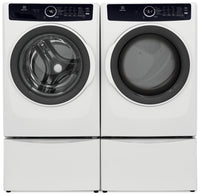 Electrolux 5.2 Cu. Ft. Front-Load Washer and 8 Cu. Ft. Gas Dryer - White 