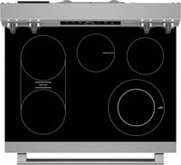 Maytag 30" 5.3 Cu. Ft. Electric Range with No Preheat Air Fry - Stainless Steel - YMFES6030RZ | Cuisinière électrique Maytag de 5,3 pi3 et de 30 po avec friture à air sans préchauffage - acier inoxydable - YMFES6030RZ | YMFES6RZ