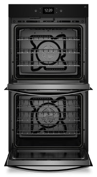 Whirlpool 27" 8.6 Cu. Ft. Electric Double Wall Oven with True Convection - Fingerprint Resistant Sta… | Four mural double électrique Whirlpool de 8,6 pi³ et de 27 po avec convection véritable - acier inox…