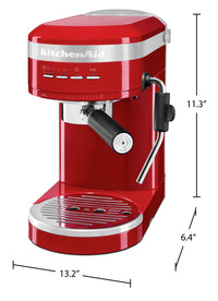 KitchenAid Metal Semi-Automatic Espresso Machine - KES6503ER 