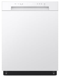 LG 24" 52 dBA Built-In Front-Control Dishwasher with Dynamic Dry - White - LDFC2423W | Lave-vaisselle encastré LG à 52 dBA de 24 po avec commandes à l’avant et système Dynamic DryMC - bla…