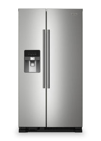 Maytag 36" 25 Cu. Ft. Side-by-Side Refrigerator - Stainless Steel - MRSF4036PZ | Réfrigérateur Maytag de 25 pi³ et de 36 po à compartiments juxtaposés - acier inoxydable - MRSF4036PZ | MRSF403Z