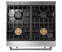 Thor Kitchen 4.55 Cu. Ft. Tilt Panel Professional Gas Range - TRG3001 | Cuisinière professionnelle à gaz Thor Kitchen de 4,55 pi³ à panneau inclinable - TRG3001 | TRG3001S