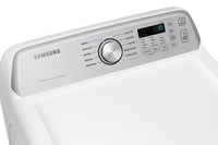 Samsung 5.3 Cu. Ft. Top-Load Washer and 7.4 Cu. Ft. Electric Dryer - White | Laveuse à chargement par le haut de 5,3 pi³ et sécheuse électrique de 7,4 pi³ de Samsung - blanches | SATL350A