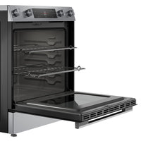 Bosch 30" 5.8 Cu. Ft. 100 Series Electric Range with Rapid Preheat and Air Fry - Stainless Steel - HEF1050MC | Cuisinière électrique Bosch série 100 de 5,8 pi3 et de 30 po avec préchauffage rapide et friture à air - acier inoxydable - HEF1050MC | HEF105MC