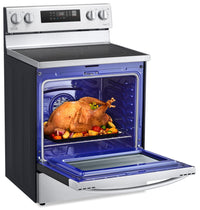 LG 6.3 Cu. Ft. Smart Convection Electric Range with Air Fry - LREL6323S - Electric Range in Stainless Steel