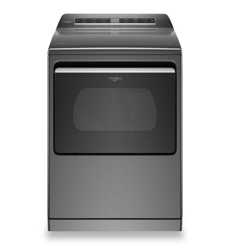 Whirlpool 7.4 Cu. Ft. Smart Gas Dryer with Steam - Chrome Shadow - WGD8127LC | Sécheuse à gaz intelligente à la vapeur Whirlpool de 7,4 pi³ - ombre chrome - WGD8127LC | WGD8127L