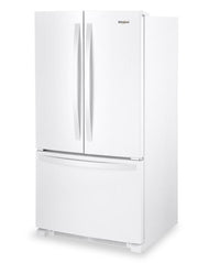 Whirlpool 36" 25.2 Cu. Ft. French-Door Refrigerator - White - WRFF3036RW | Réfrigérateur Whirlpool de 36 po et de 25,2 pi³ à portes françaises - blanc - WRFF3036RW | WRFF30RW