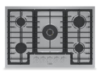 Bosch 30" 800 Series Gas Cooktop with Dual-Flame Power Burner - NGM8059UC | Surface de cuisson à gaz Bosch de série 800 de 30 po avec brûleur puissant à flamme double - NGM8059UC | NGM805UC