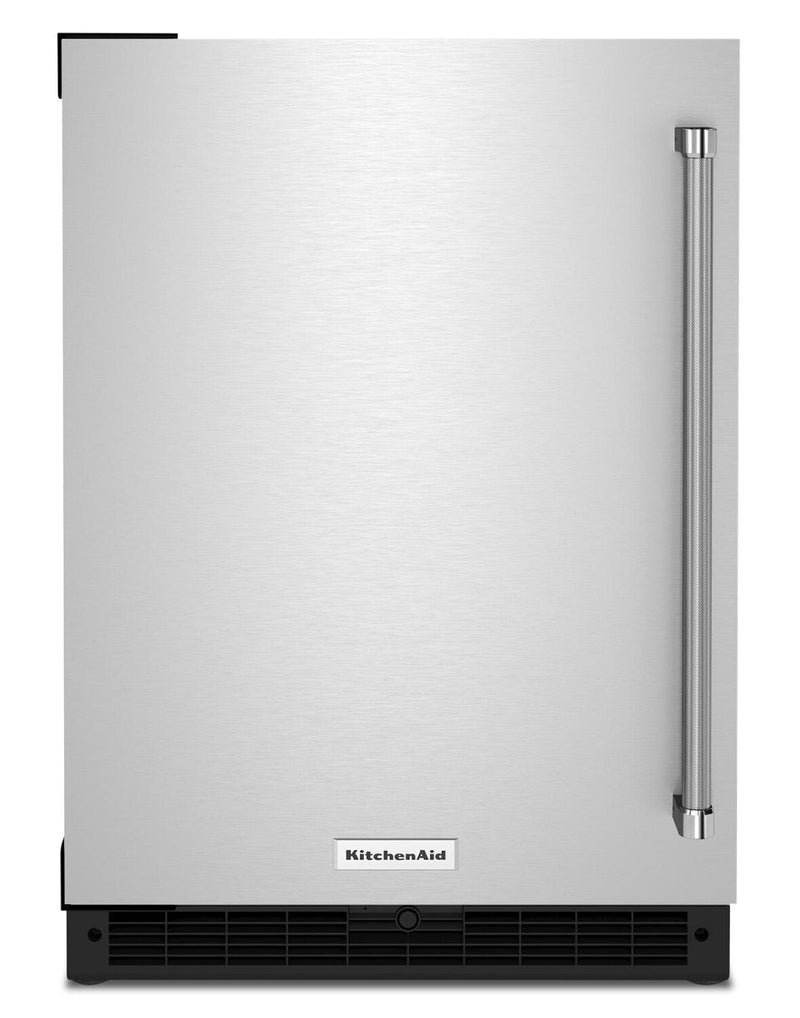 KitchenAid 5 Cu. Ft. Under-Counter Refrigerator with Left-Swing Door - KURL114KSB 